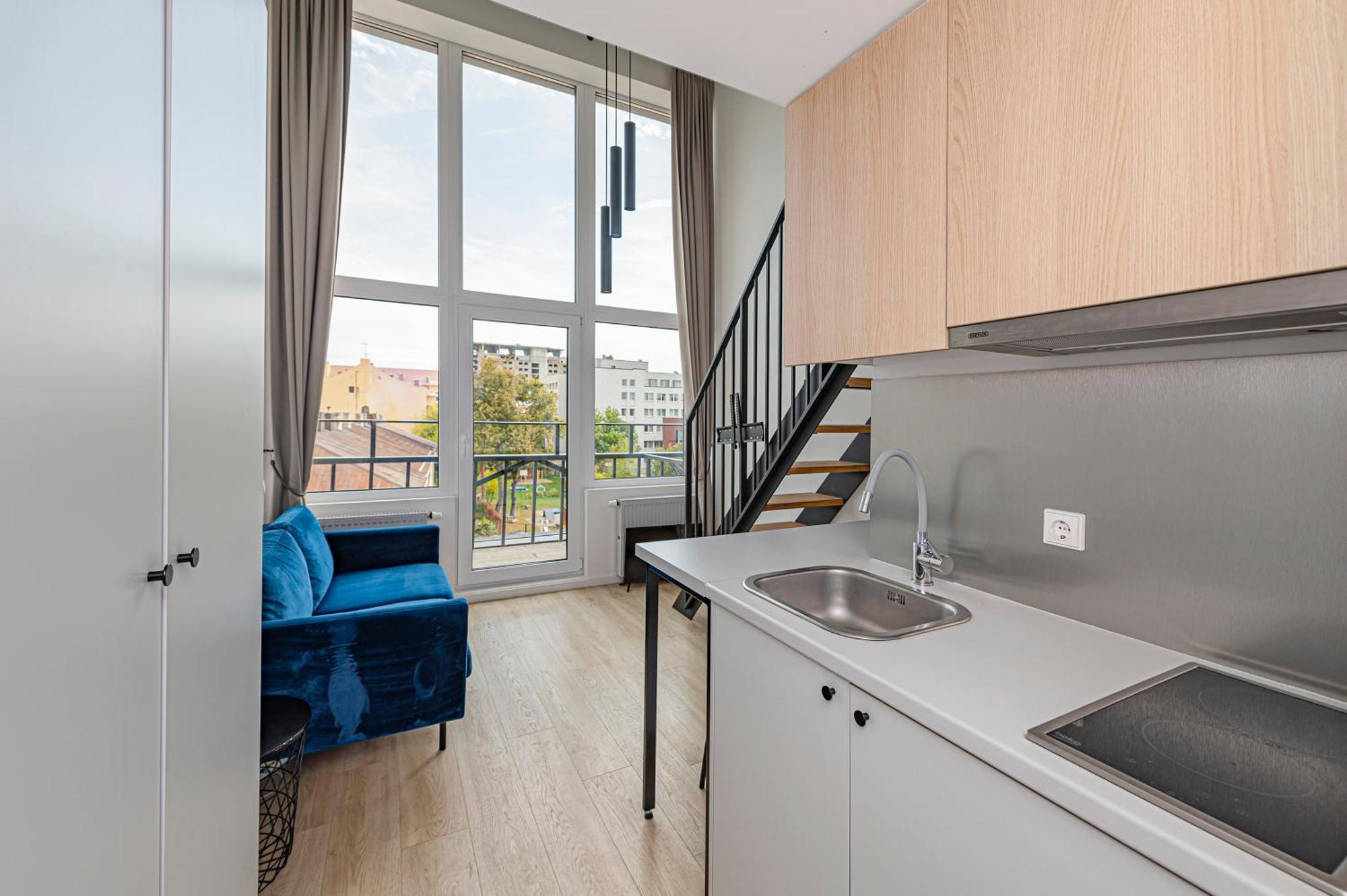קובנה Mini Loft 1 Bd Apt By Hostlovers מראה חיצוני תמונה